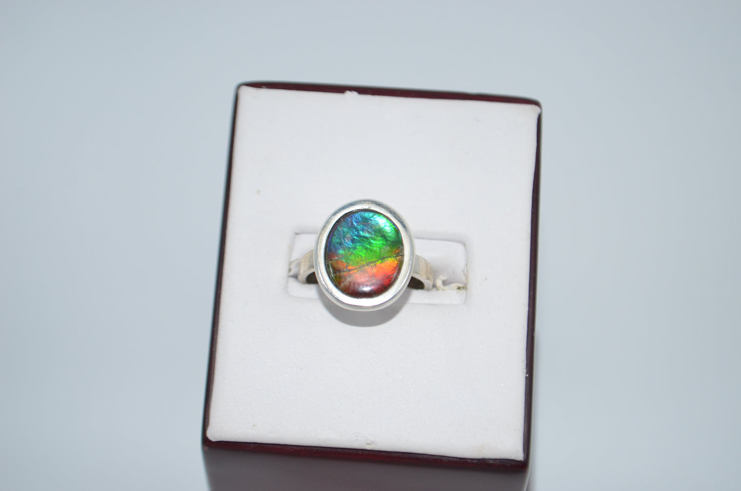 ammolite ring