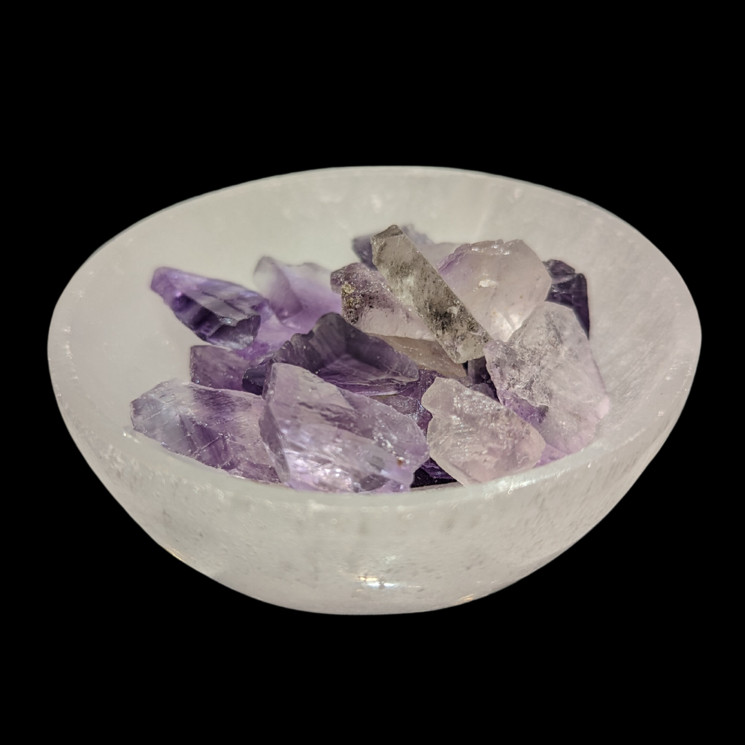 Selenite Decorative Bowl