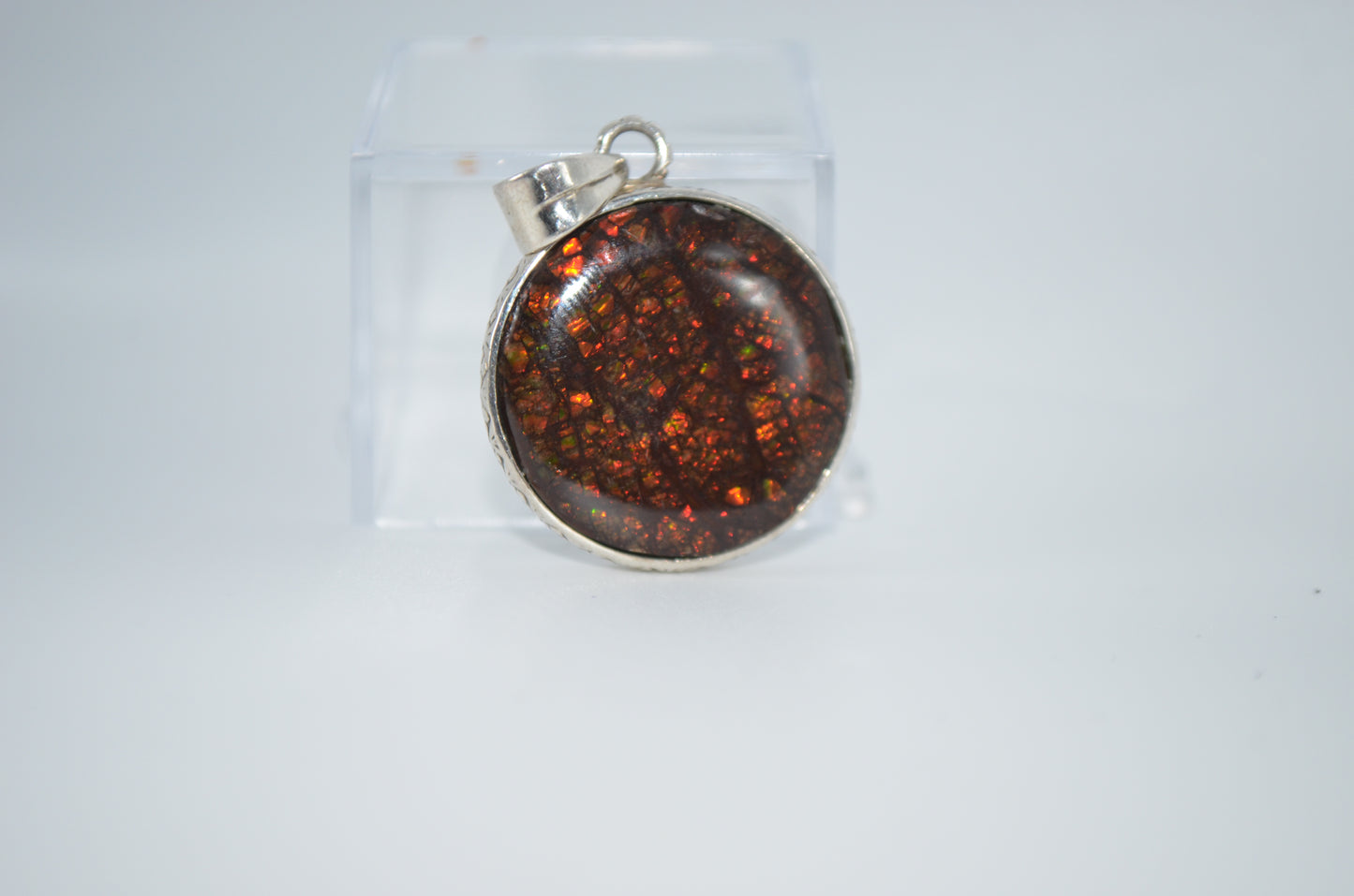 Ammolite pendant