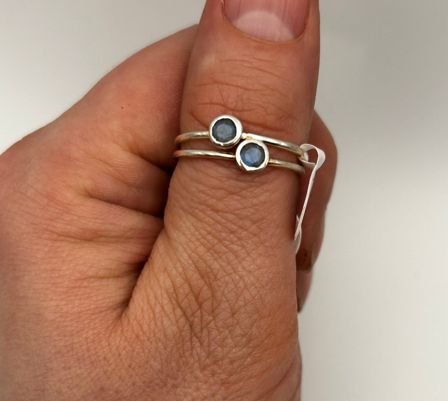 Delicate Labradorite Ring