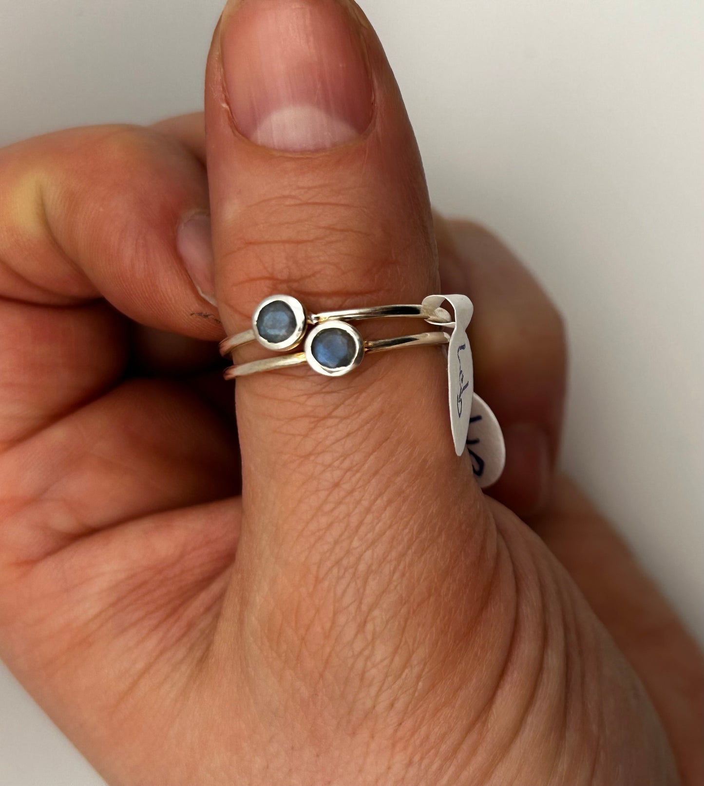 Delicate Labradorite Ring