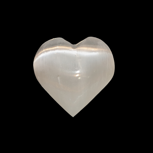 Selenite Heart