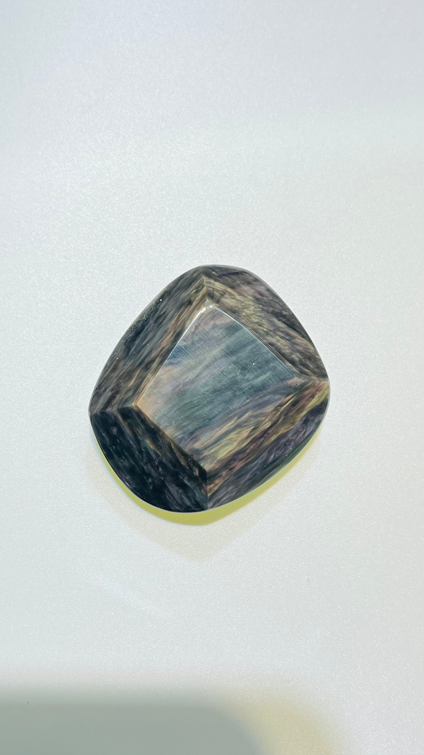 Rainbow & Velvet Obsidian, High Grade palm stone