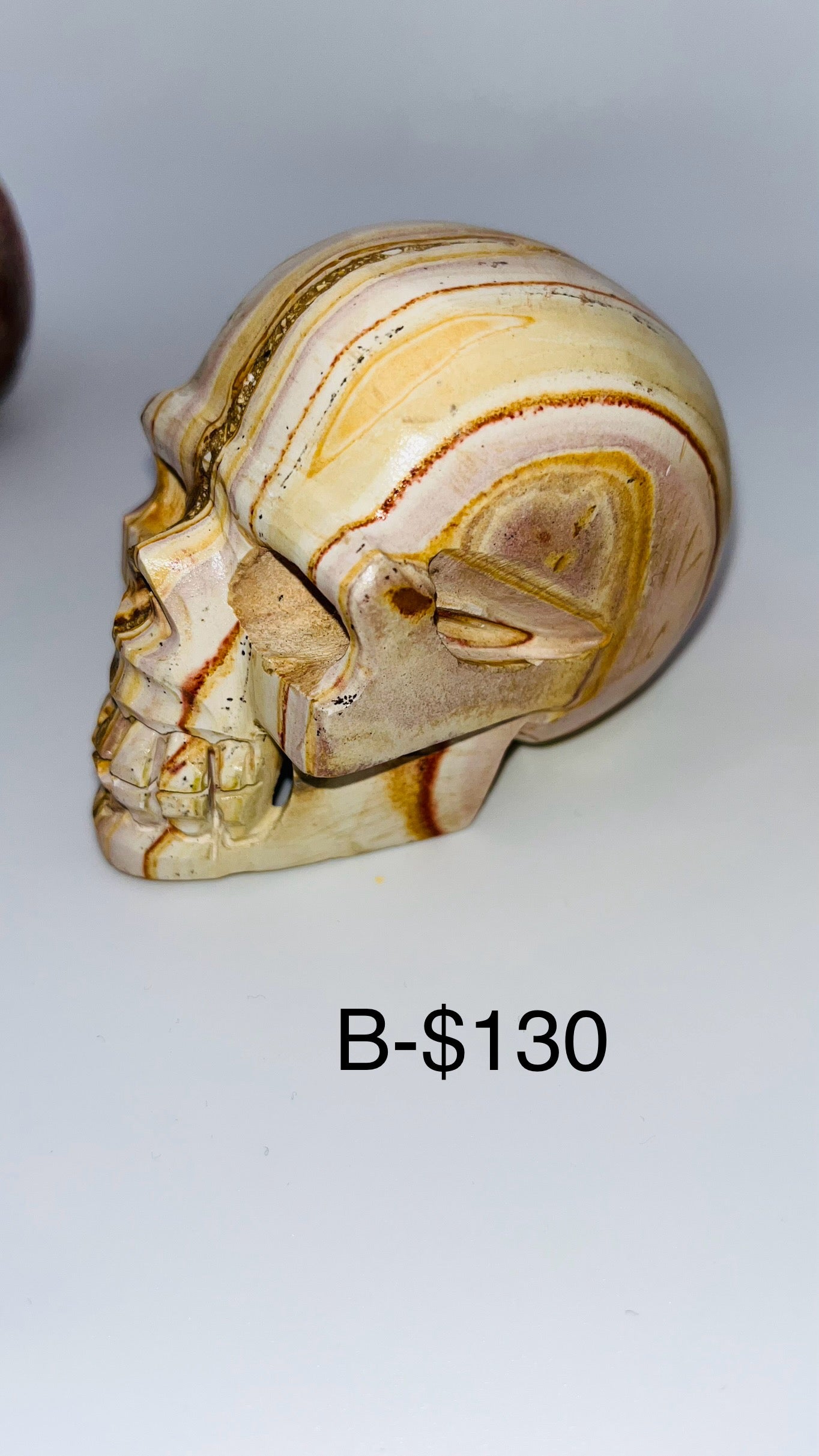 Rainbow Jasper Skull Heads