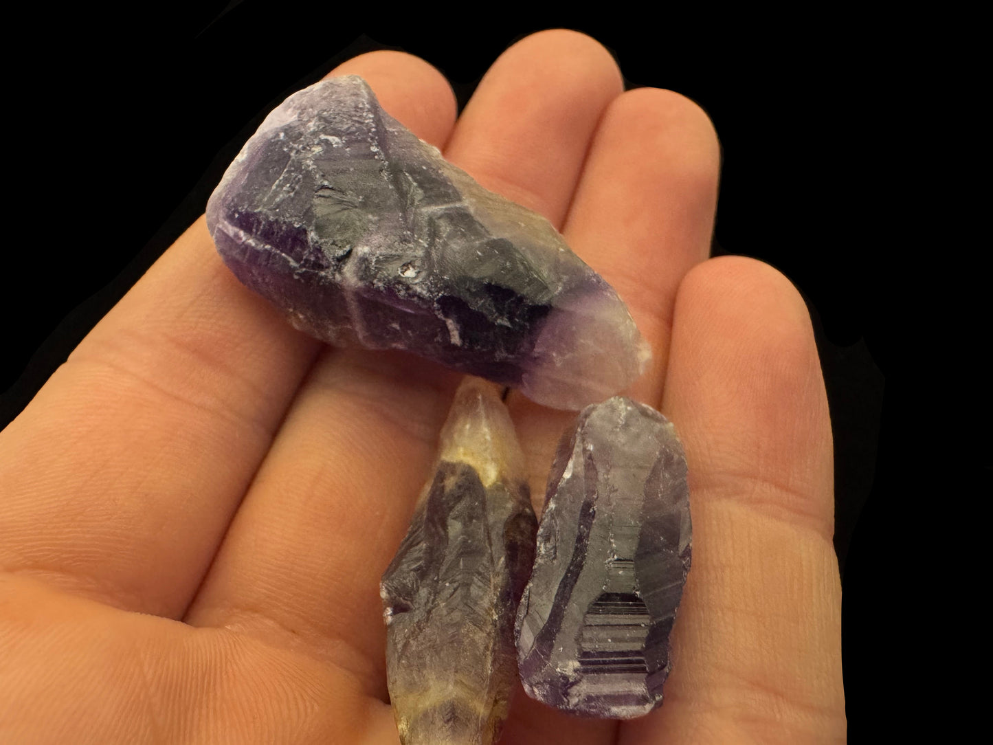 Amethyst chunks