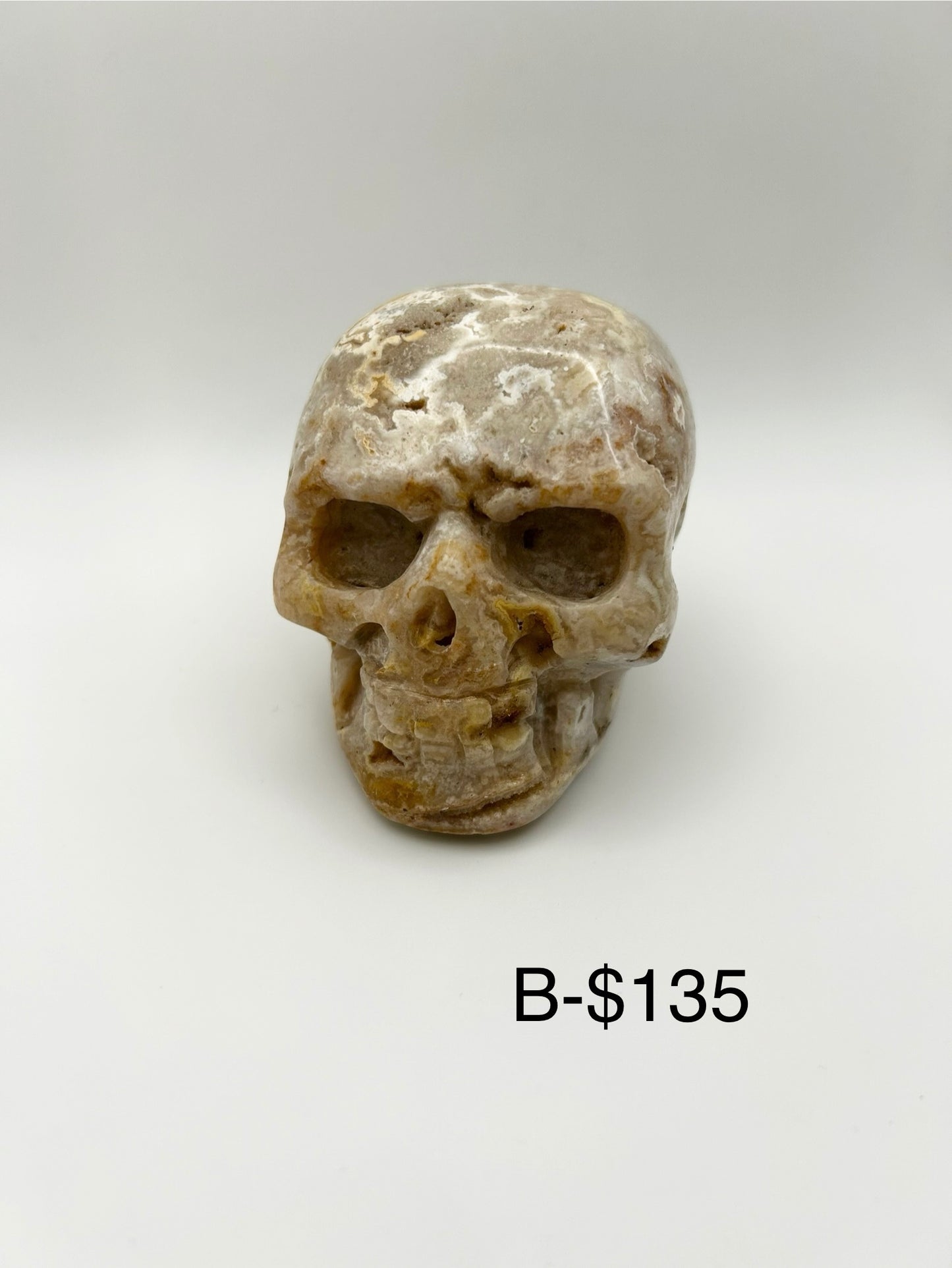 Crazy Lace Druzy Skull Heads