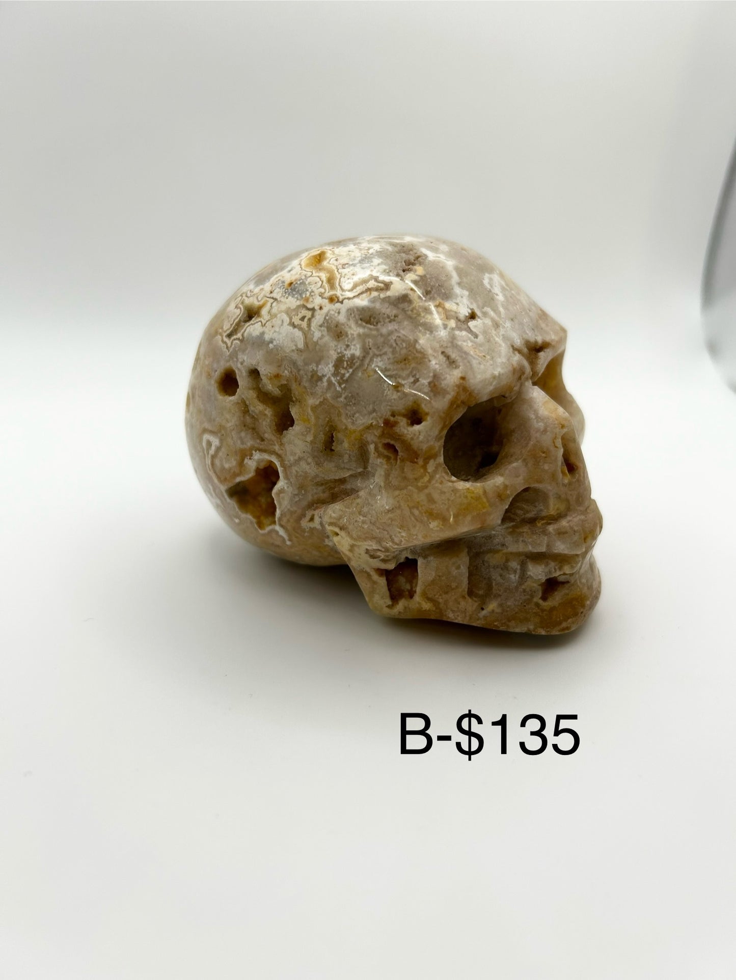 Crazy Lace Druzy Skull Heads