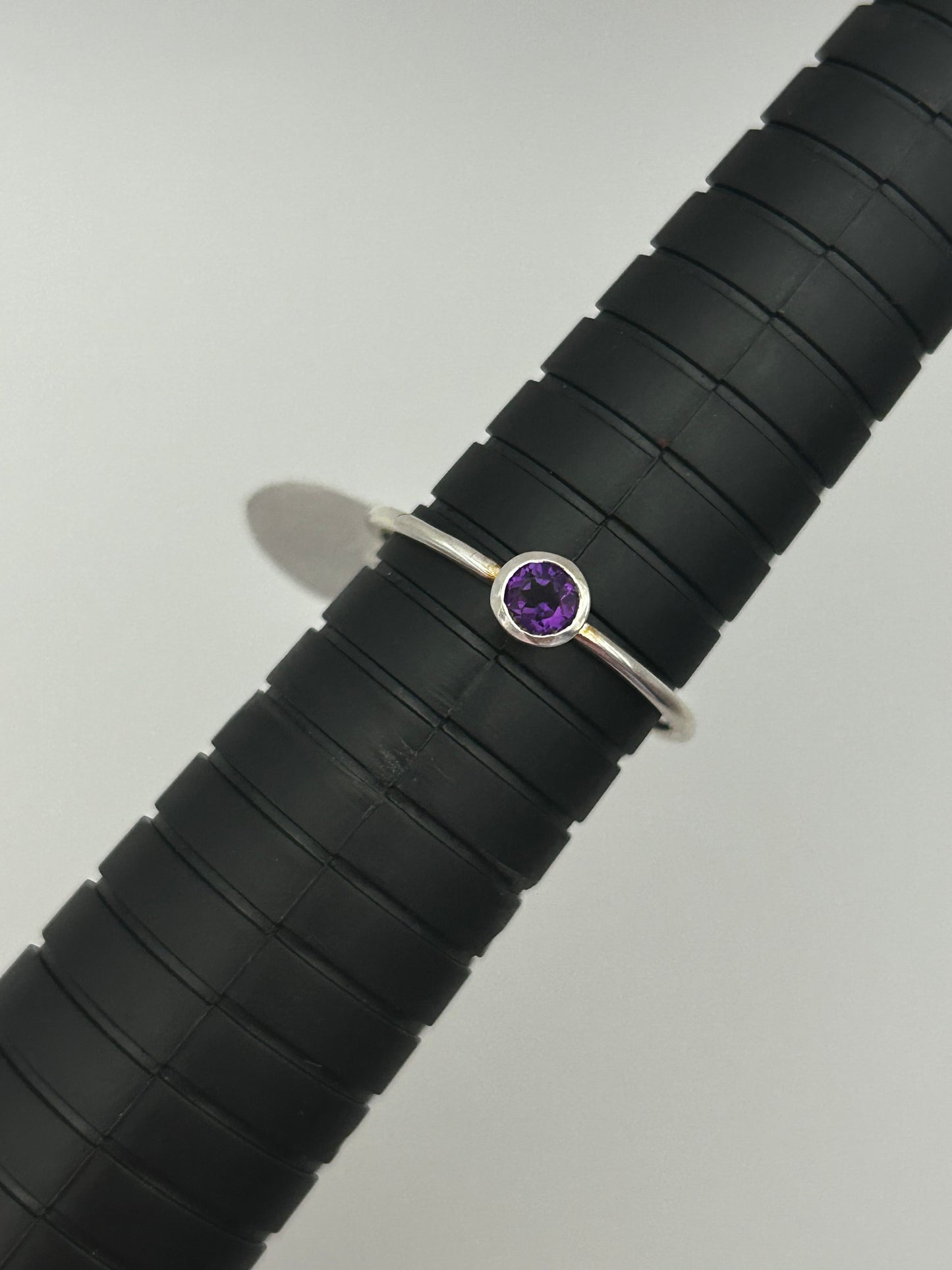 Delicate Amethyst Ring