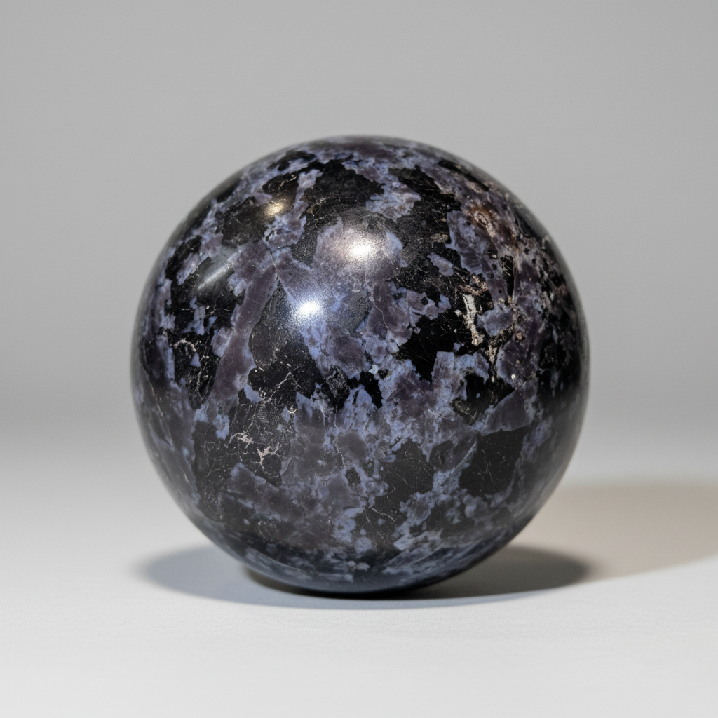 Merlanite jasper sphere