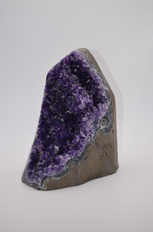 unique amethyst tower
