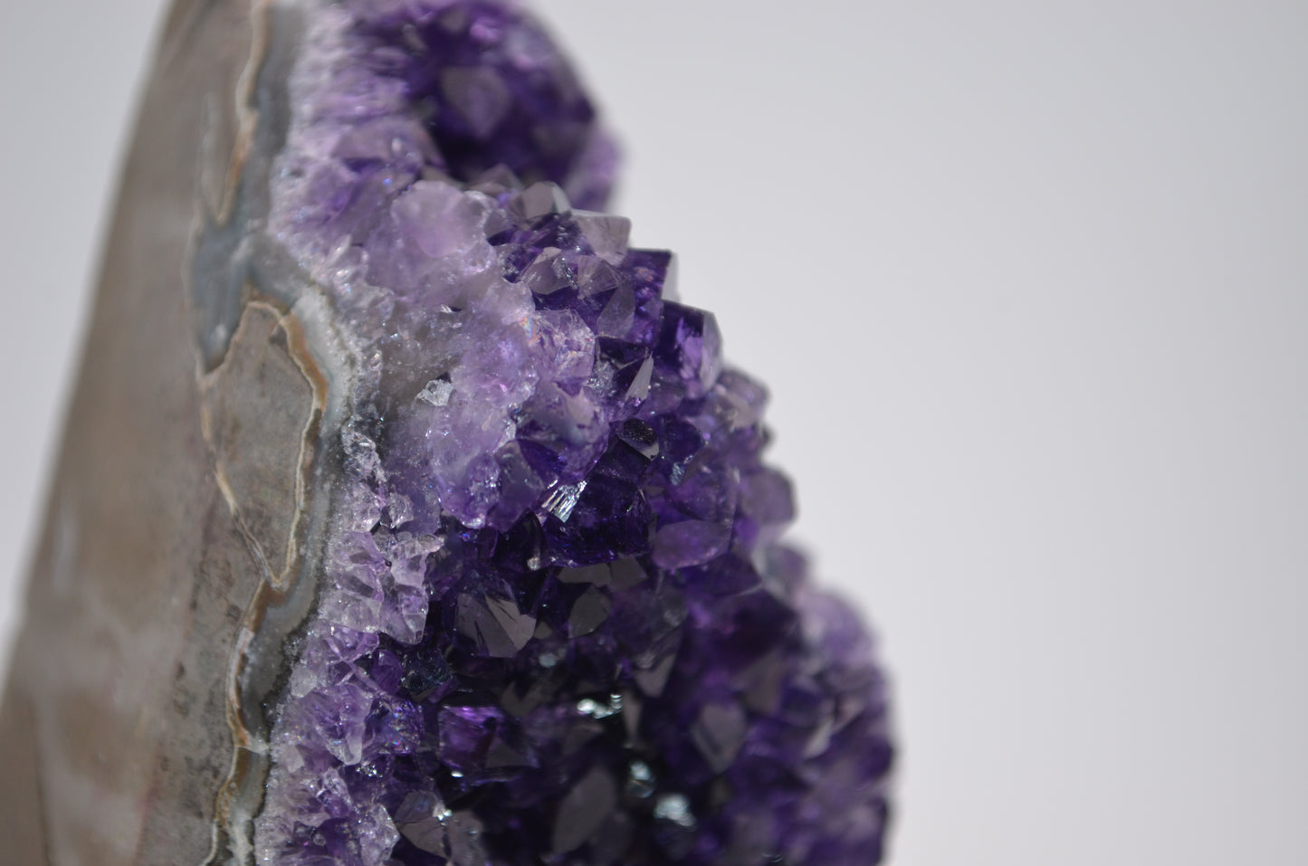 unique amethyst tower
