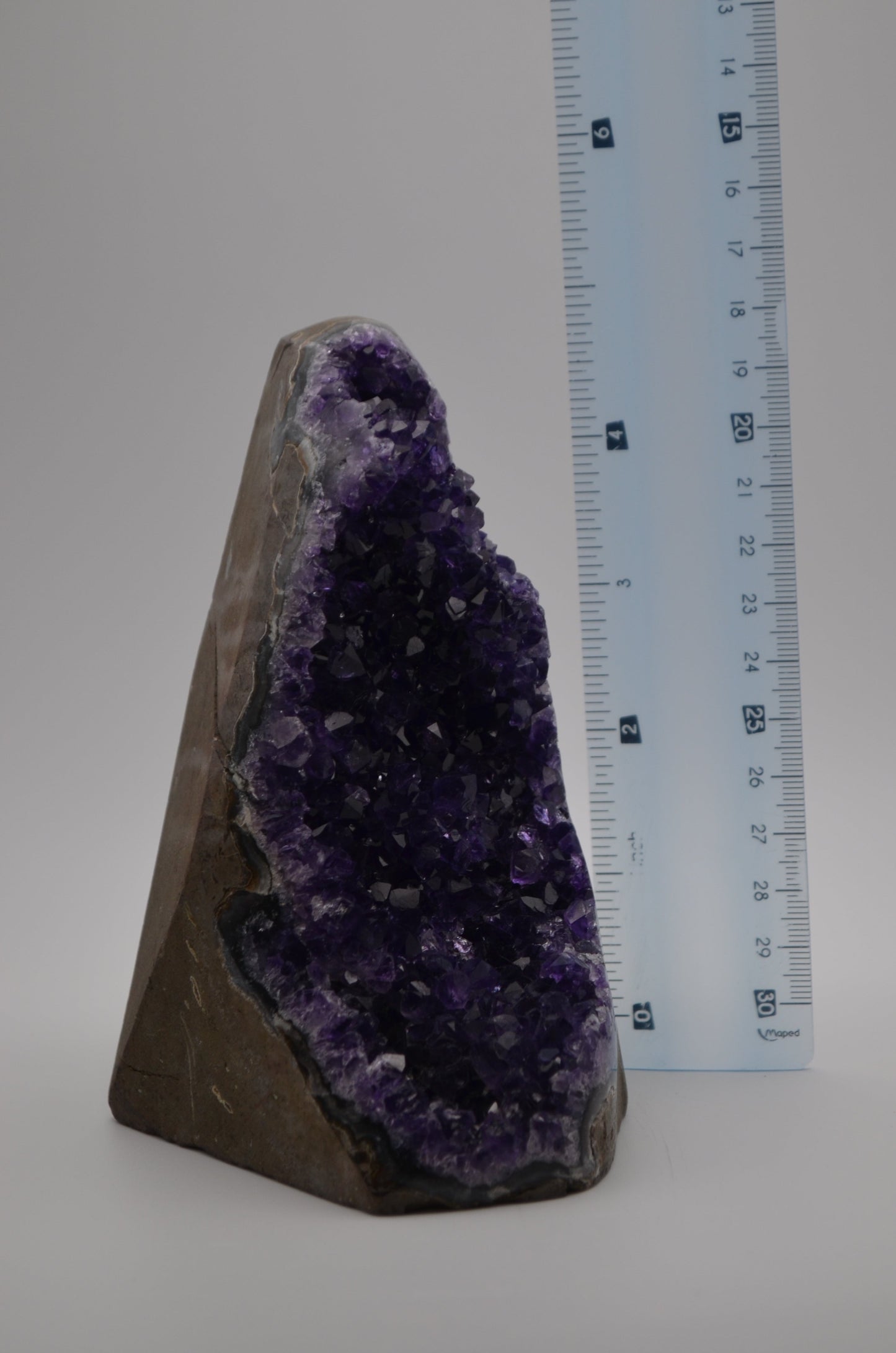 unique amethyst tower