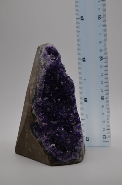 unique amethyst tower