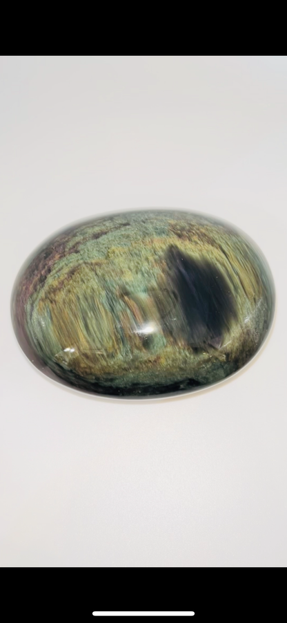 Rainbow Obsidian Palm Stone 245g Large