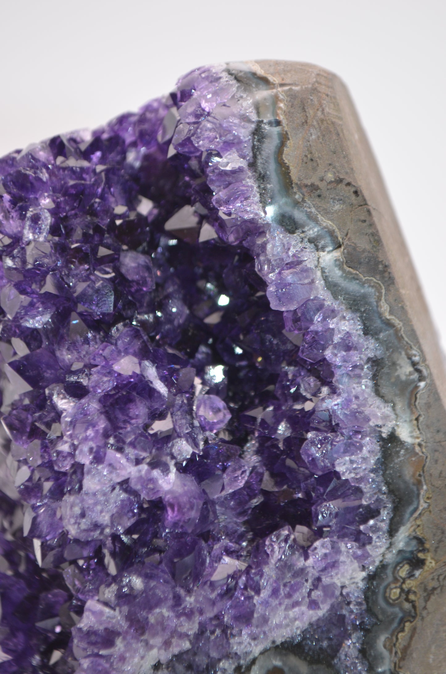 unique amethyst tower