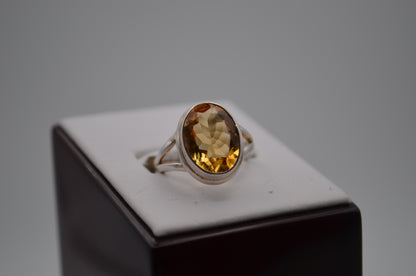 Citrine ring