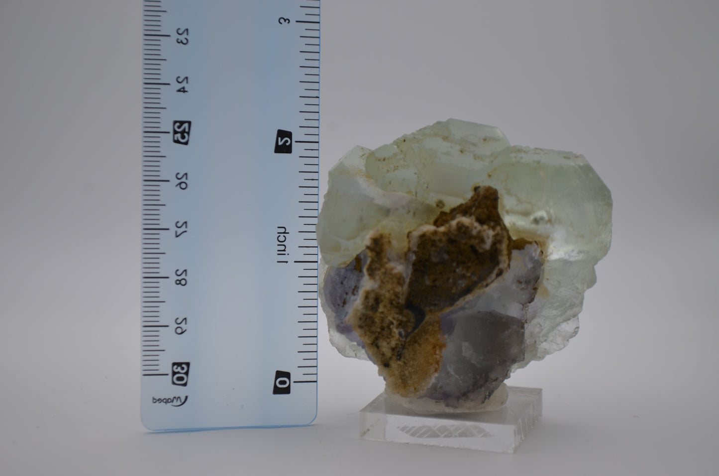clear blue flourite