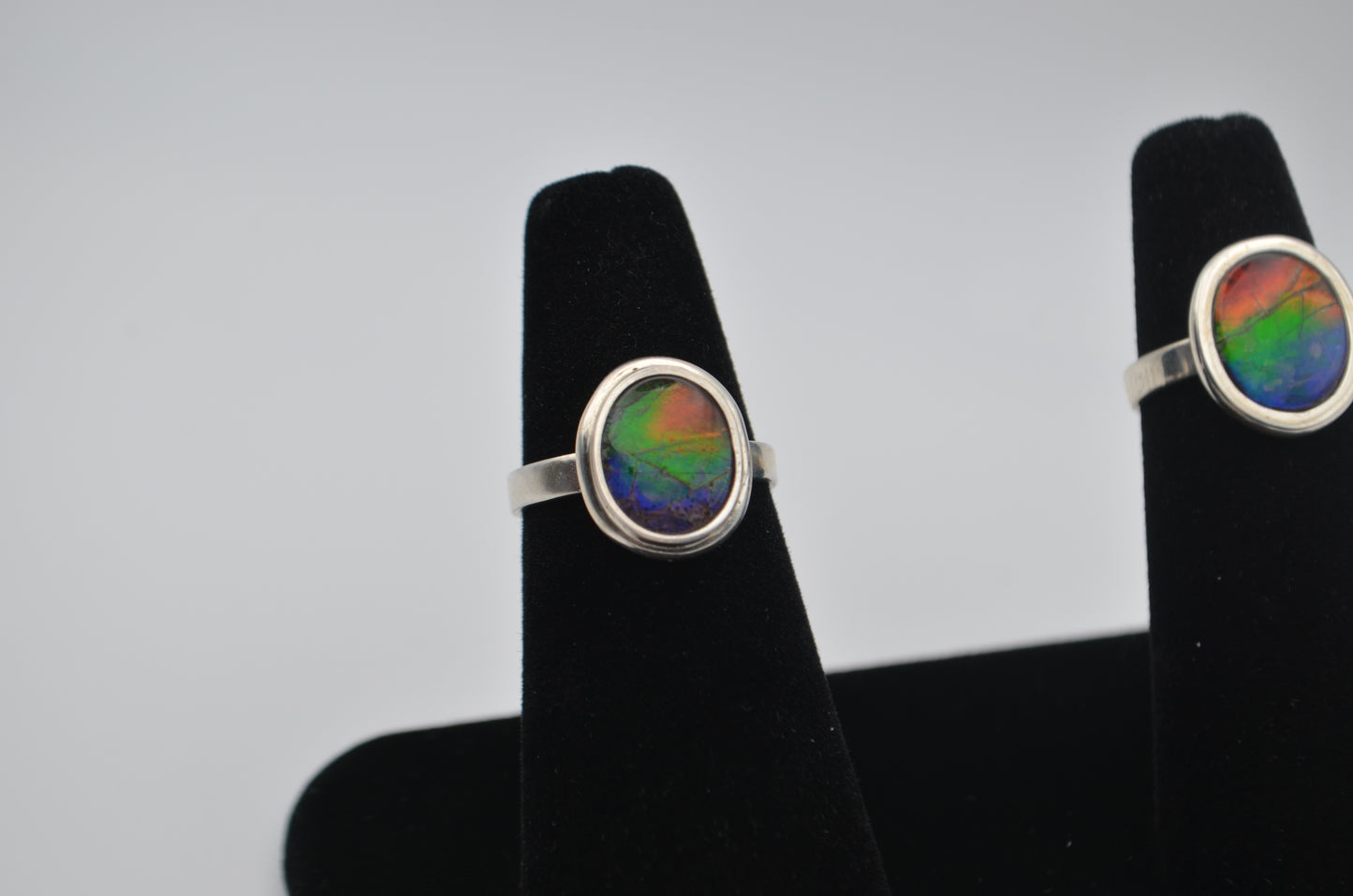 ammolite ring