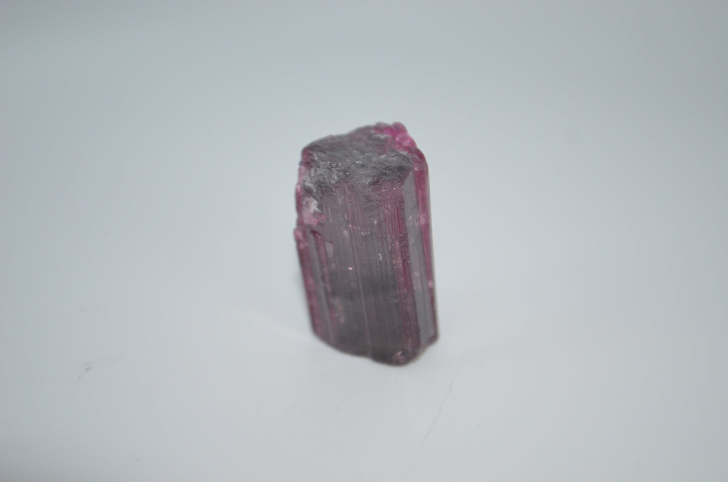 Purple tourmaline pillar