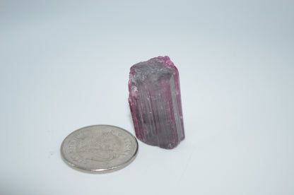 Purple tourmaline pillar