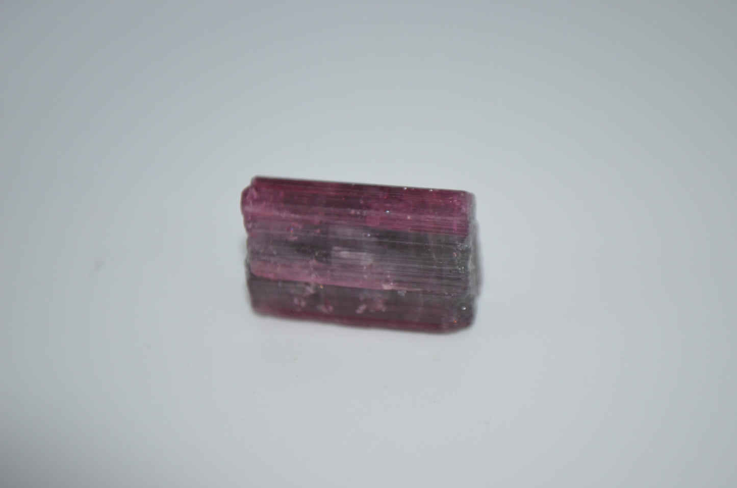 Purple tourmaline pillar