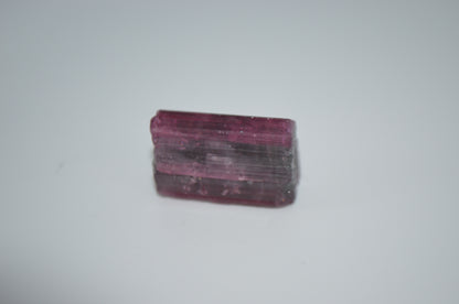 Purple tourmaline pillar