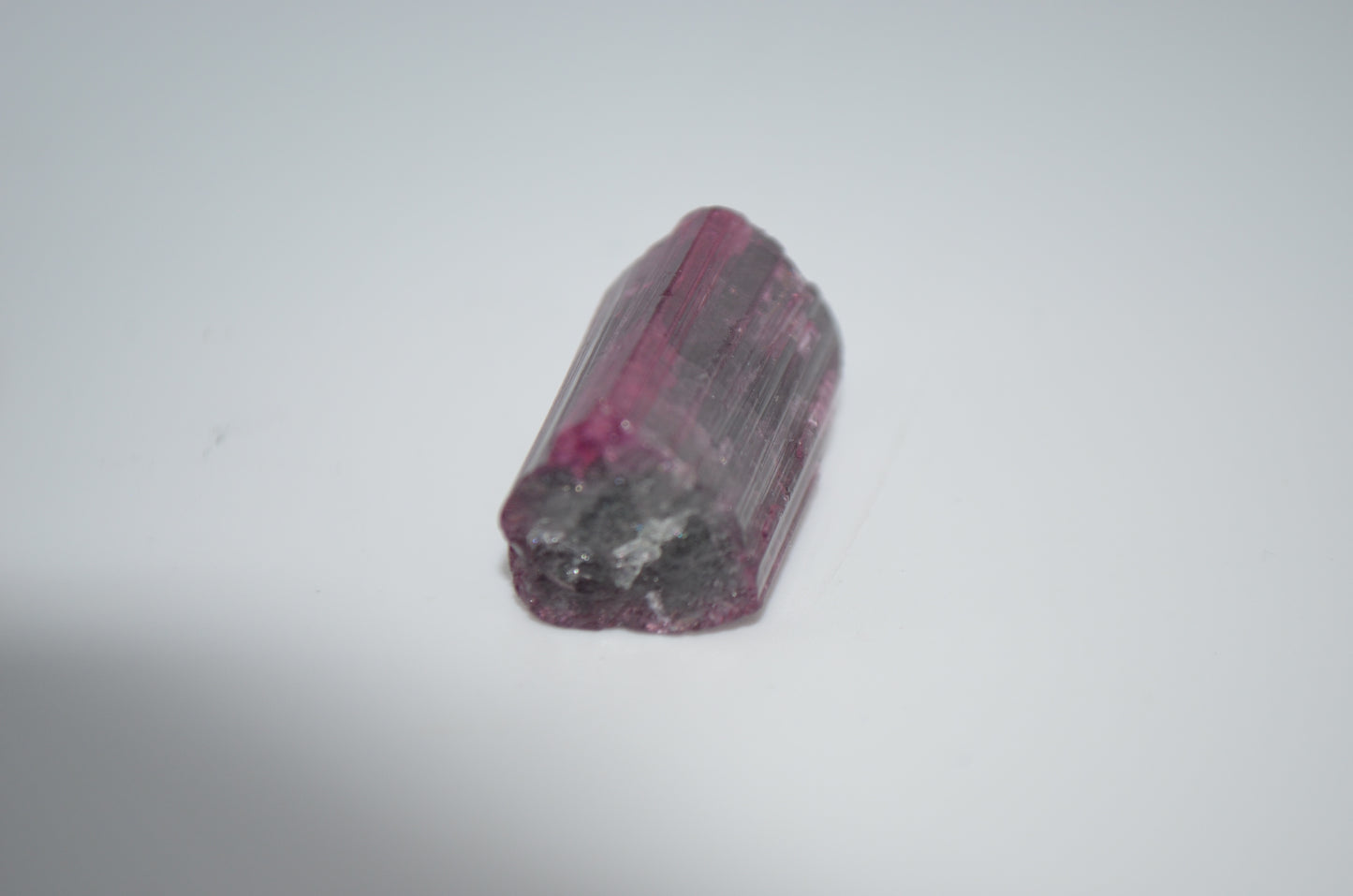 Purple tourmaline pillar