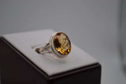 Citrine ring