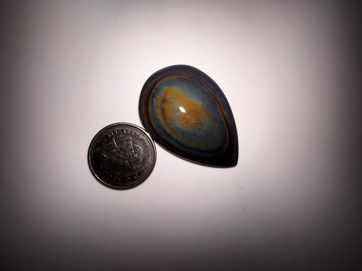 Rainbow Obsidian cabochons