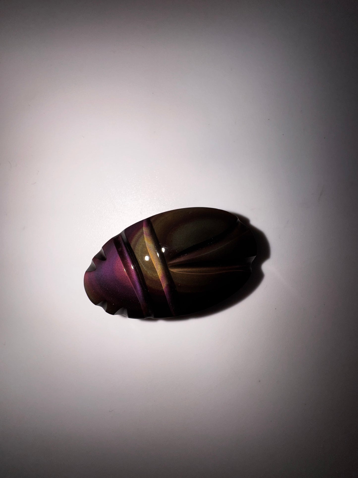 Rainbow Obsidian cabochons