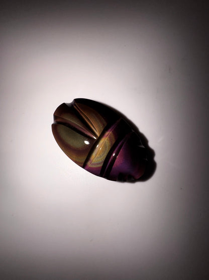 Rainbow Obsidian cabochons