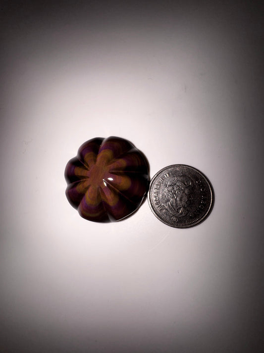 Rainbow Obsidian cabochons