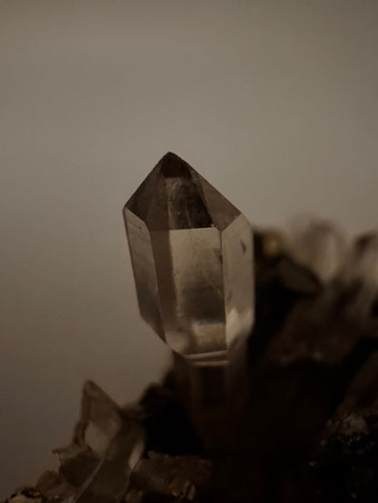 specialty pyrite quartz cluster