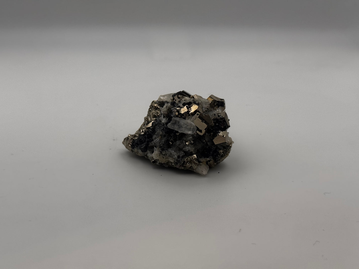 quartz pyrite