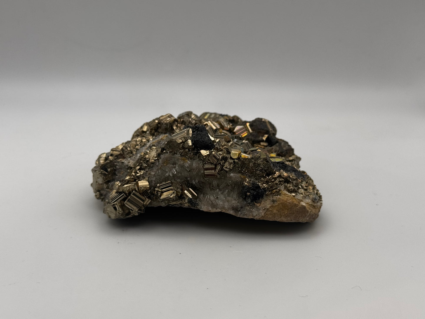 quartz pyrite