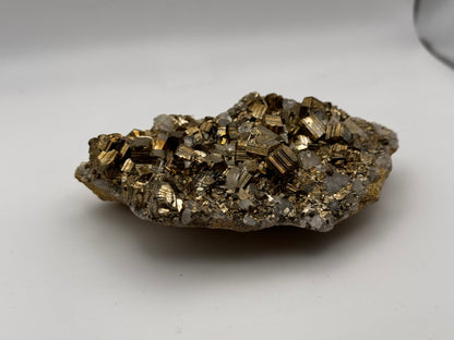 premium pyrite quartz