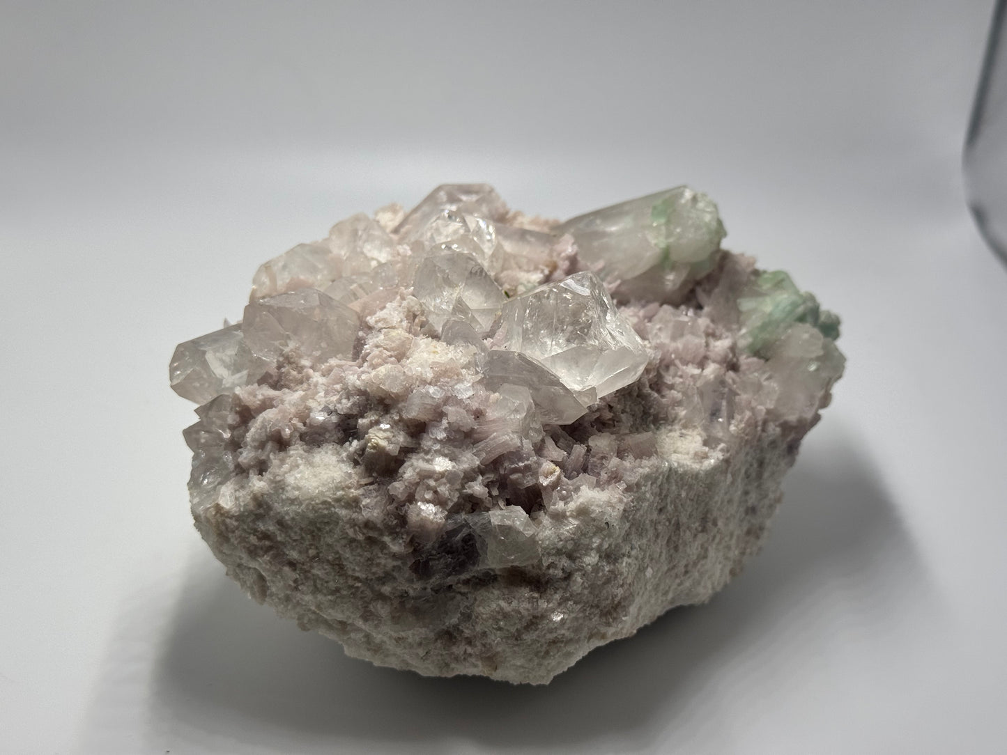 Tourmaline lepidolite and quartz