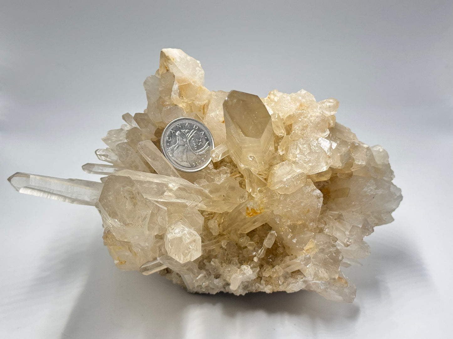 crystal quartz scepter cluster
