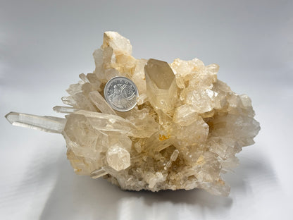 crystal quartz scepter cluster