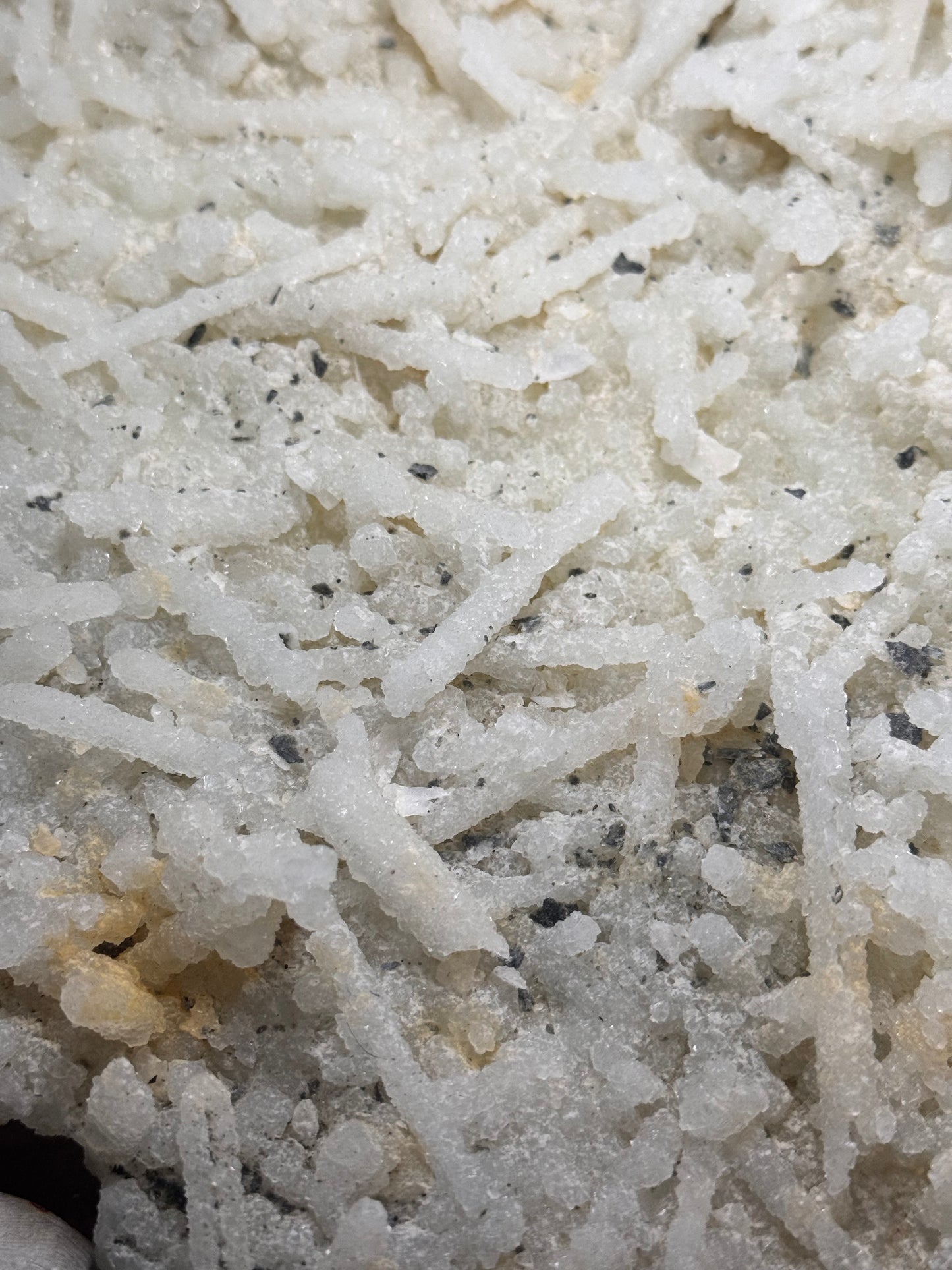 Prehnite After Laumontite pseudomorph