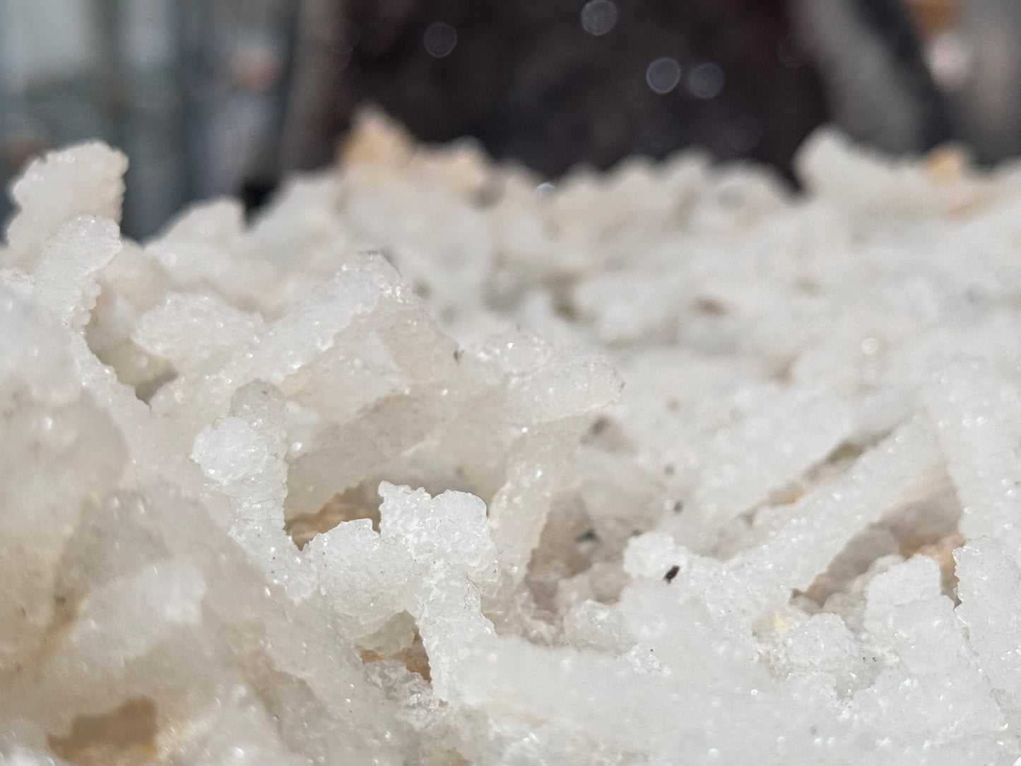 Prehnite After Laumontite pseudomorph