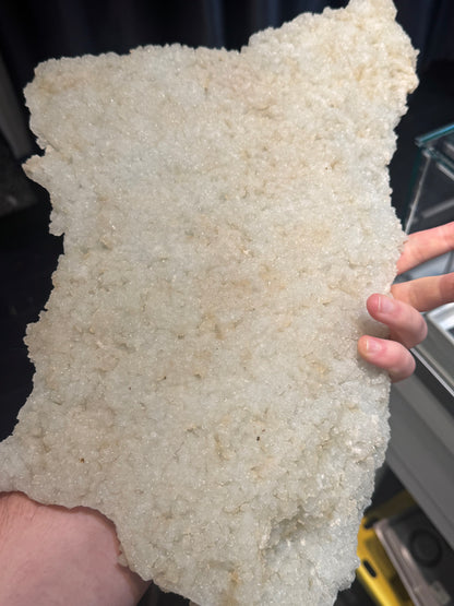 Prehnite After Laumontite pseudomorph