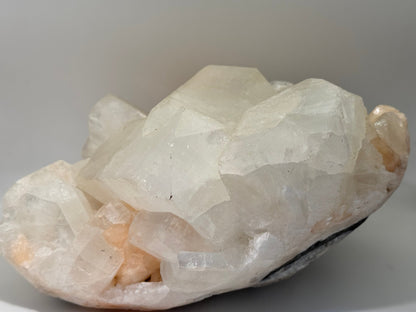 Apophyllite and Peach stone