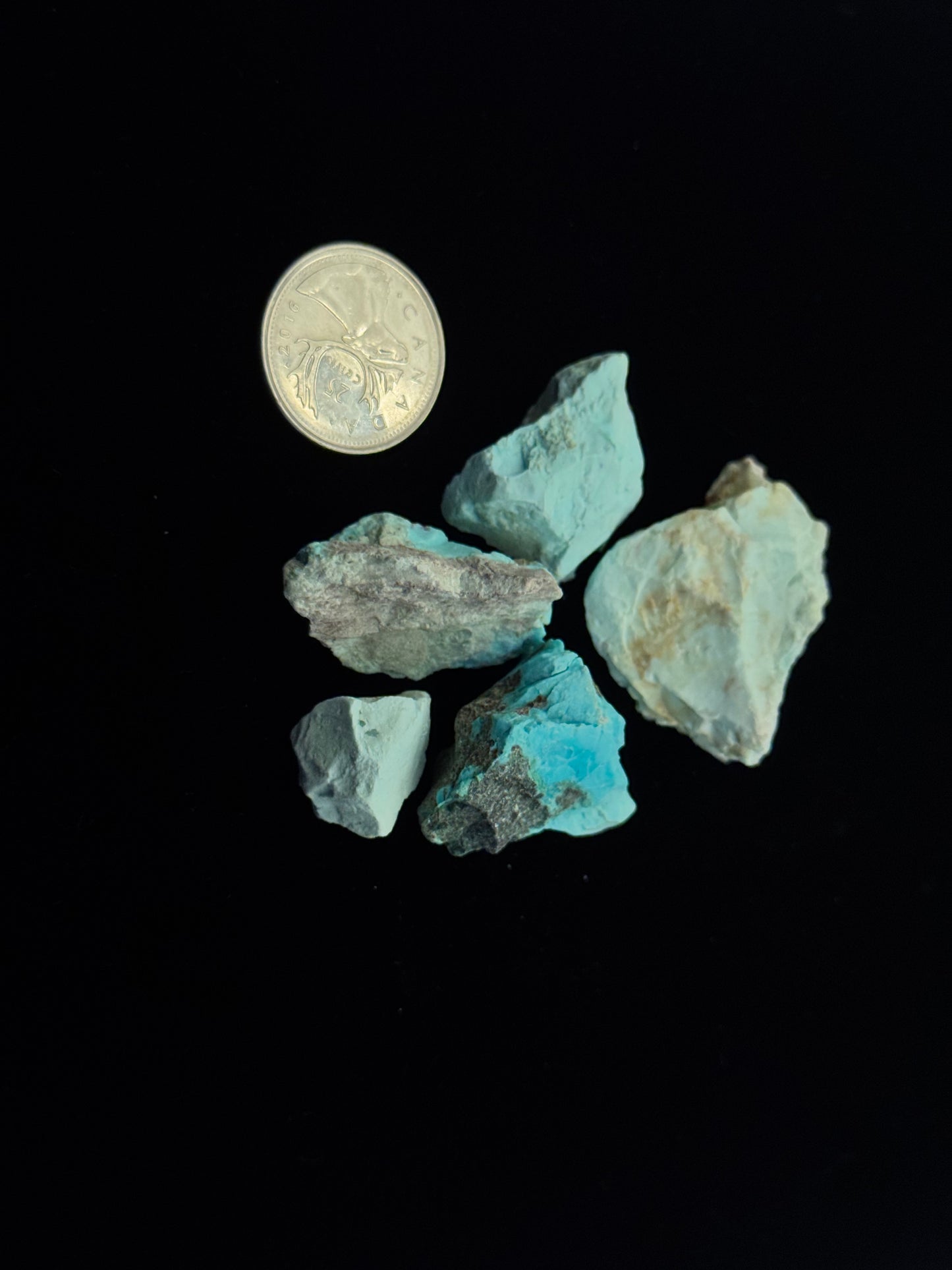 Turquoise tumble