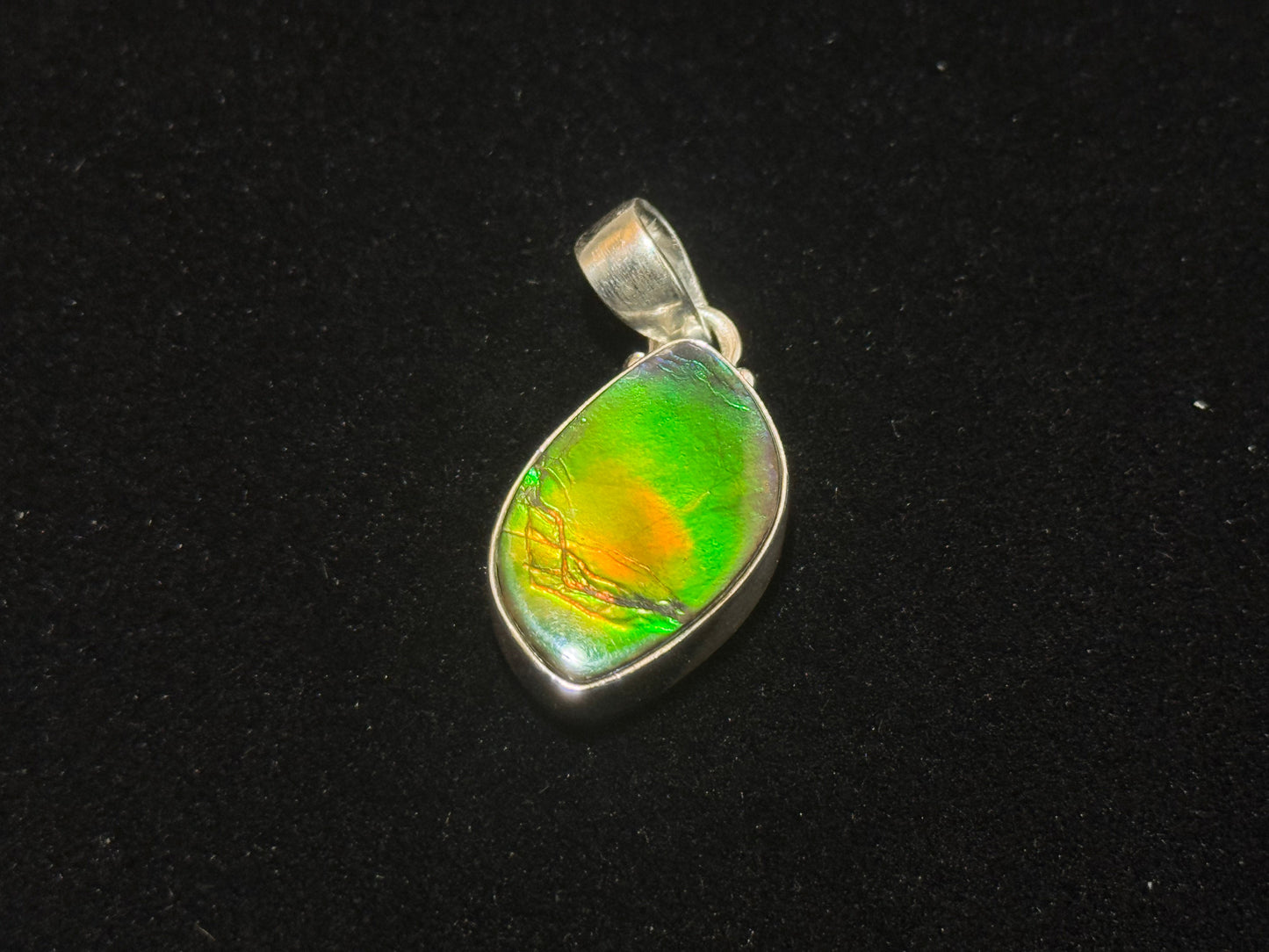 ammolite pendant