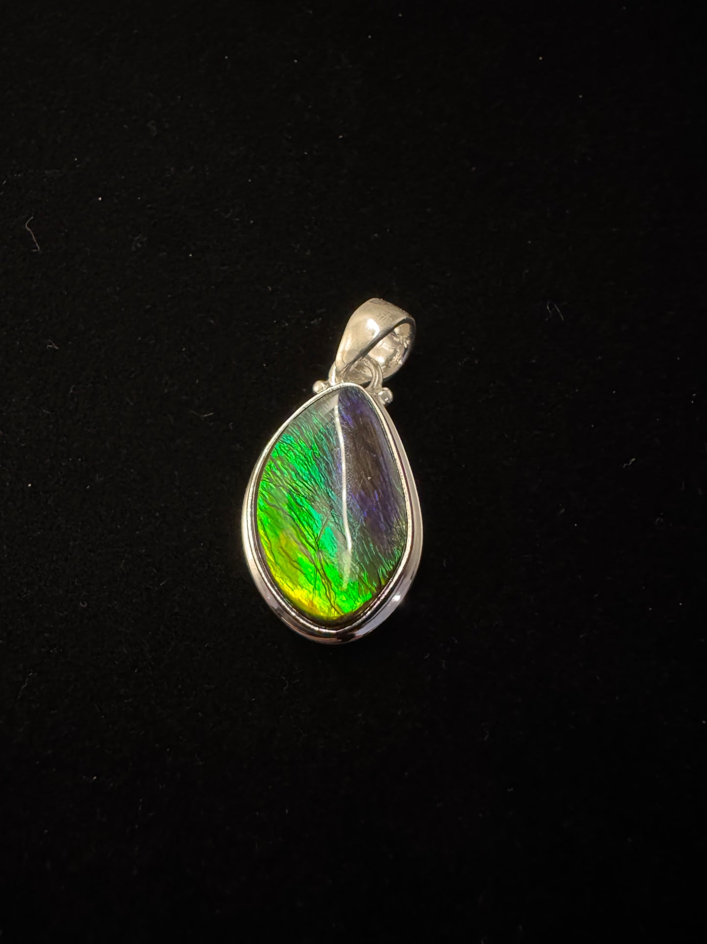 ammolite pendant