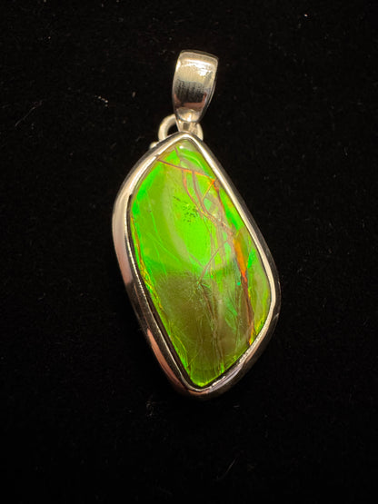 ammolite pendant