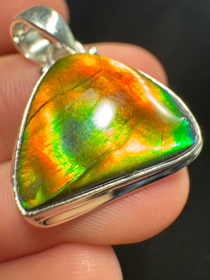 ammolite pendant