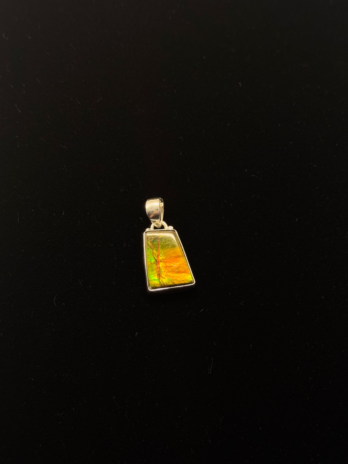 ammolite pendant