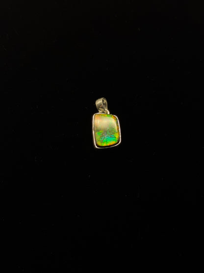 ammolite pendant